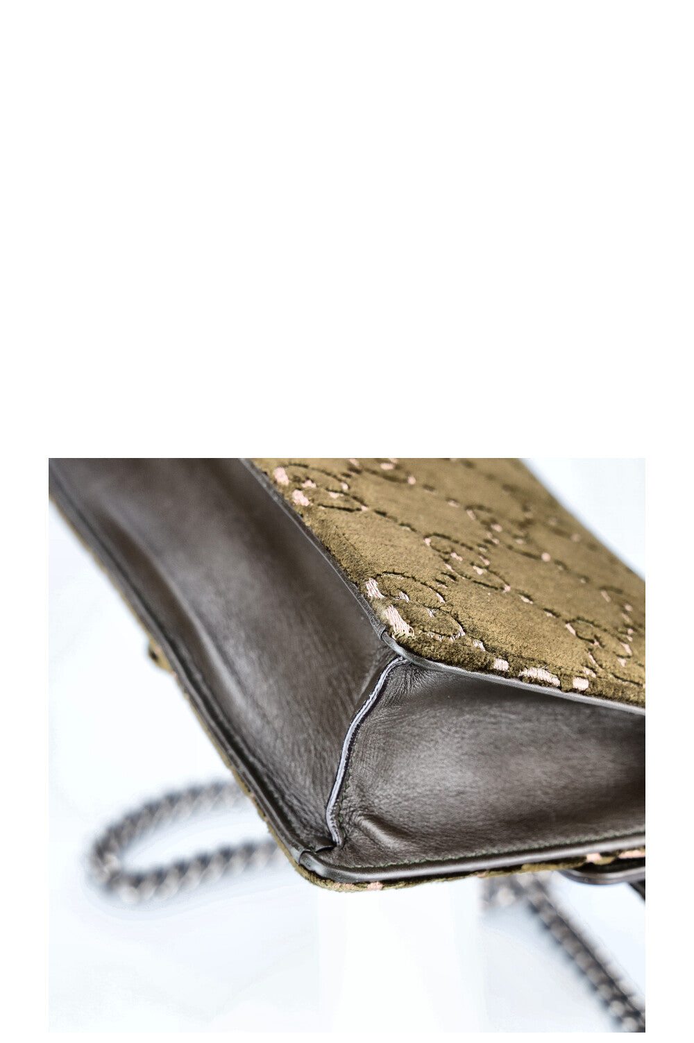 GUCCI Small Dionysus Bag Velvet Green
