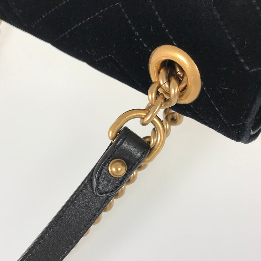 GUCCI GG Marmont Quilting small 443497 Shoulder bag