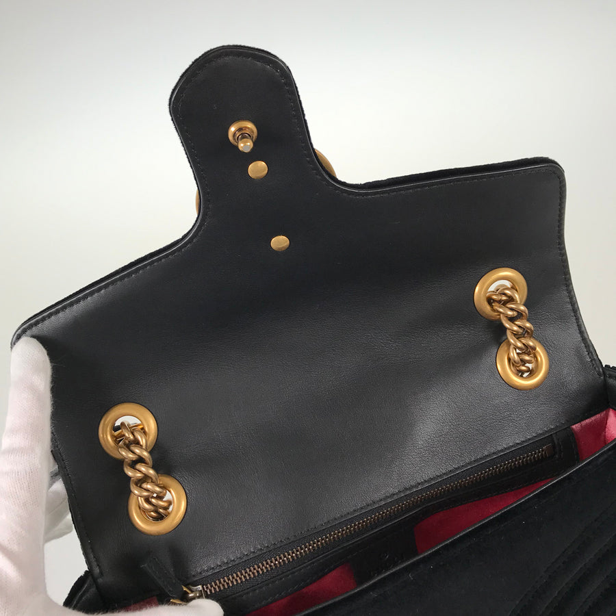 GUCCI GG Marmont Quilting small 443497 Shoulder bag