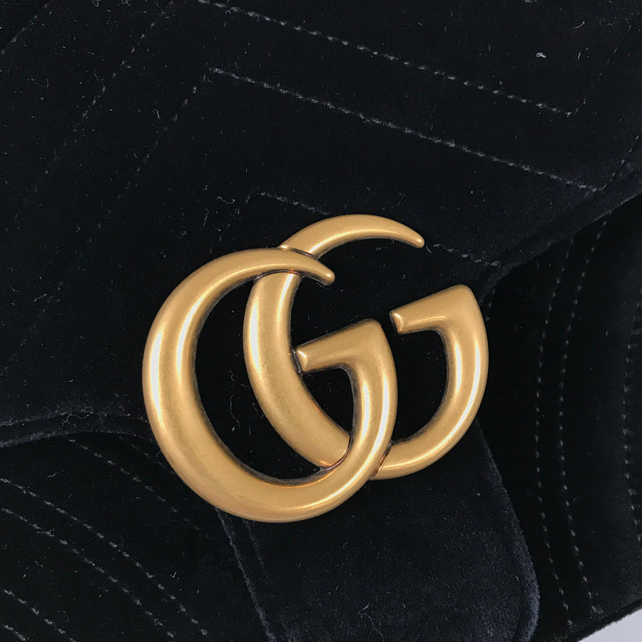 GUCCI GG Marmont Quilting small 443497 Shoulder bag