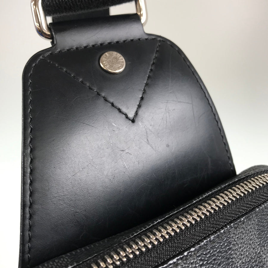 LOUIS VUITTON Damier Graphite Avenue Sling Bag body bag