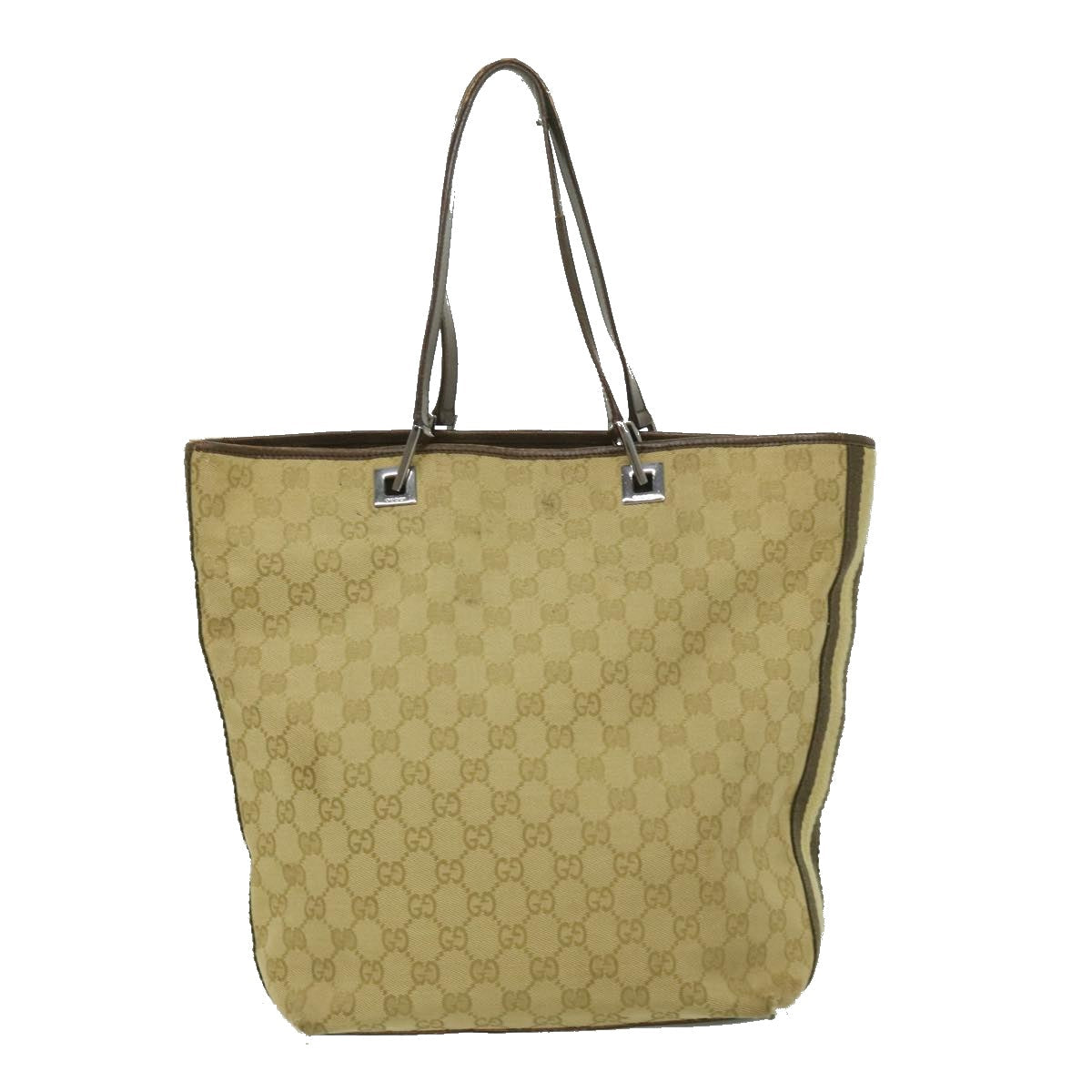 GUCCI GG Canvas Tote Bag Beige  ki2268