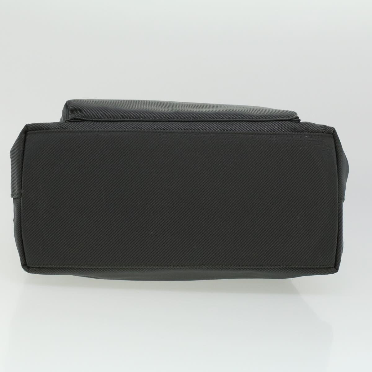 Gucci Bamboo Hand Bag Nylon Gray  ki2537