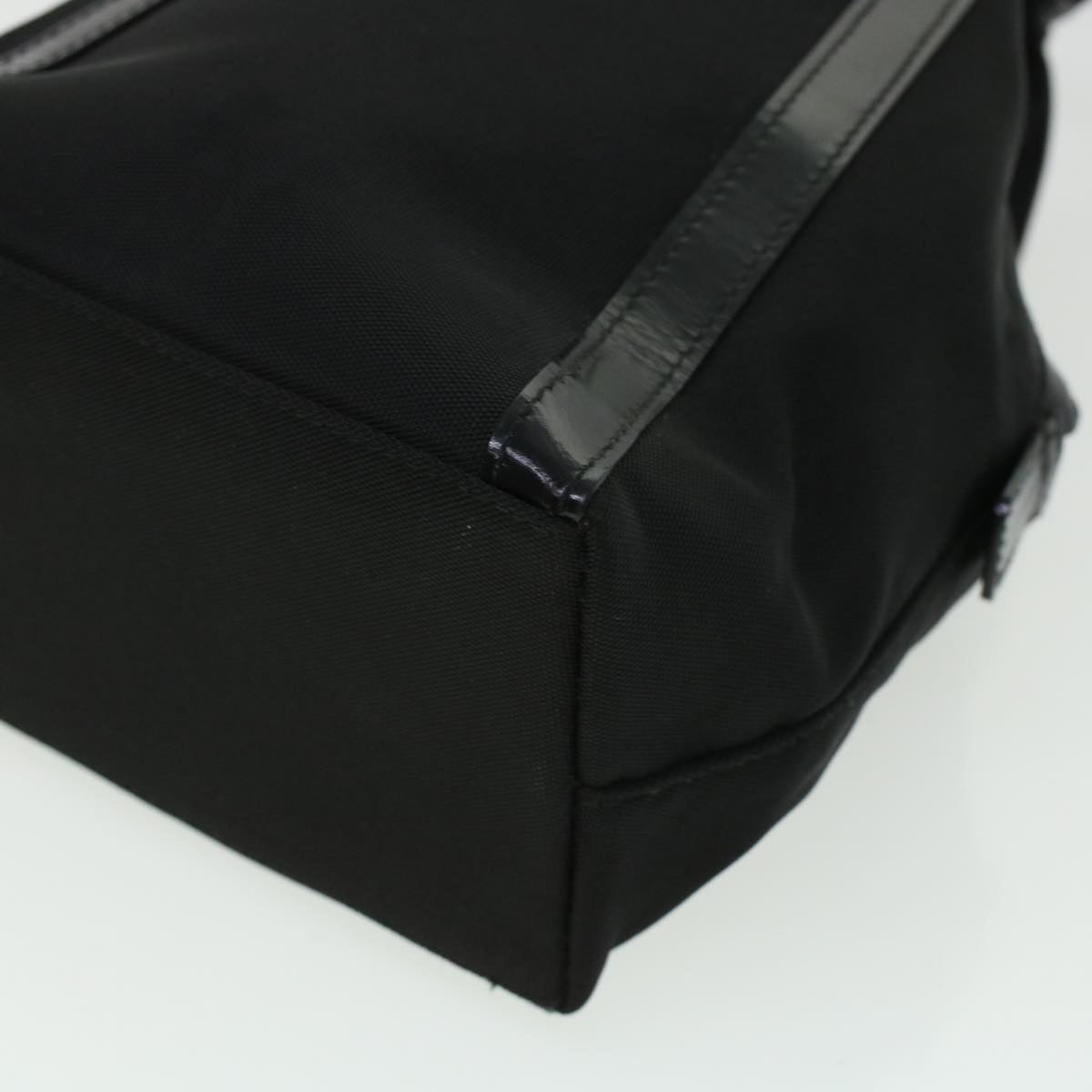 GUCCI Hand Bag Nylon 2way Black  ki3025