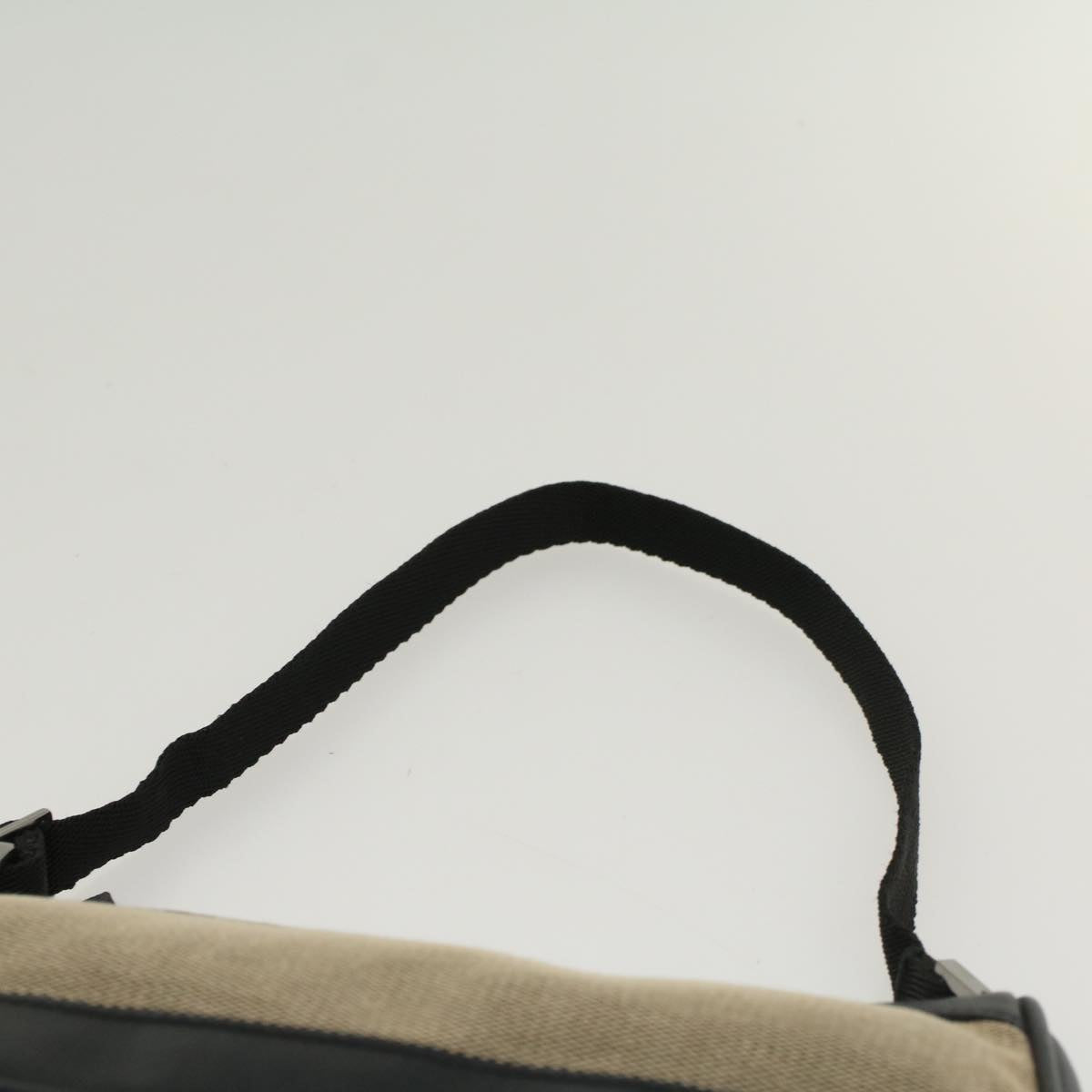Gucci Accessory Pouch Canvas Leather Black  ki3186