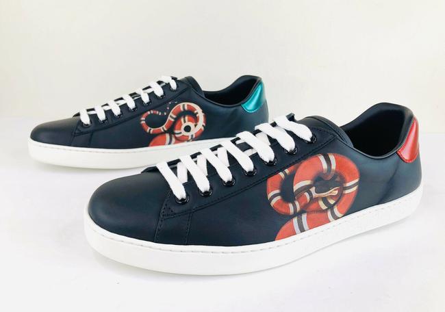 Gucci Kingsnake Ace Sneaker in Black