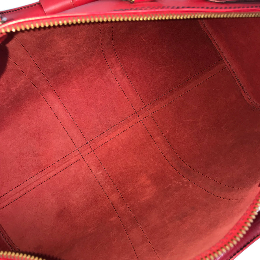 LOUIS VUITTON epi keepall 45 M42977 Boston bag