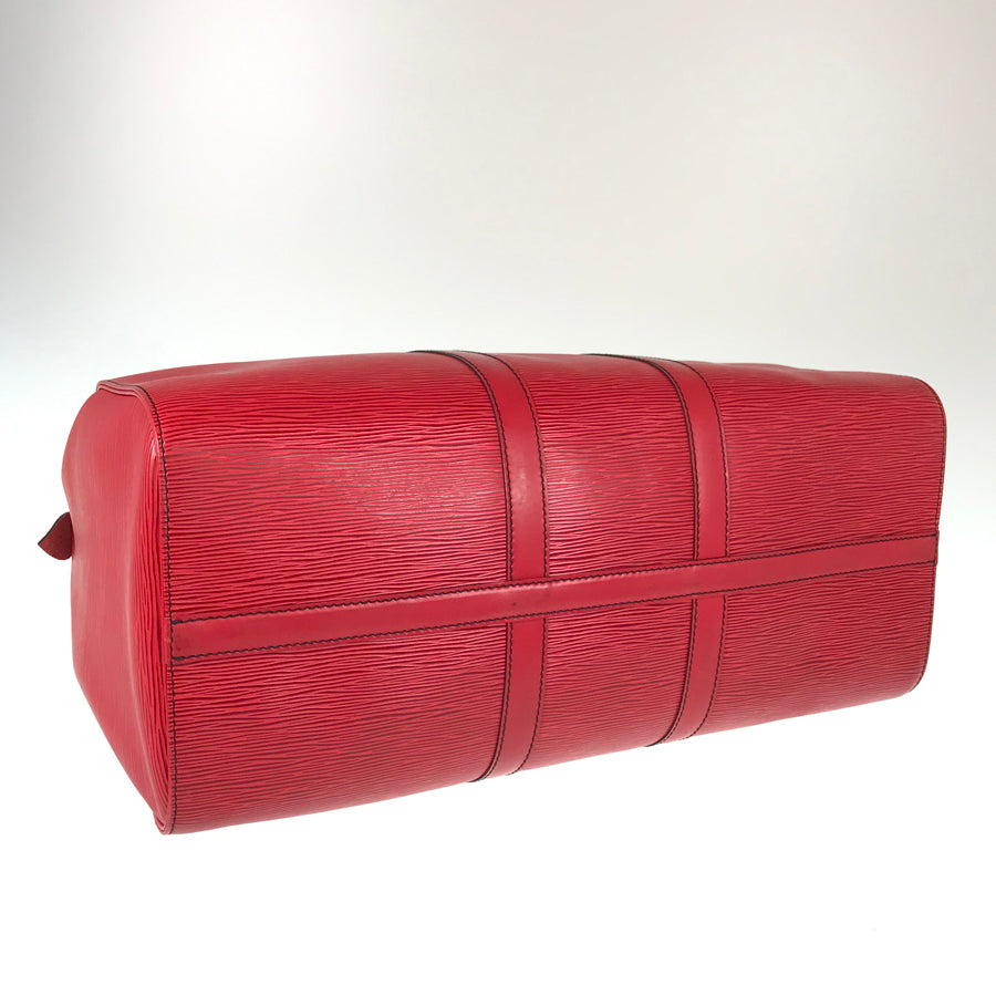 LOUIS VUITTON epi keepall 45 M42977 Boston bag