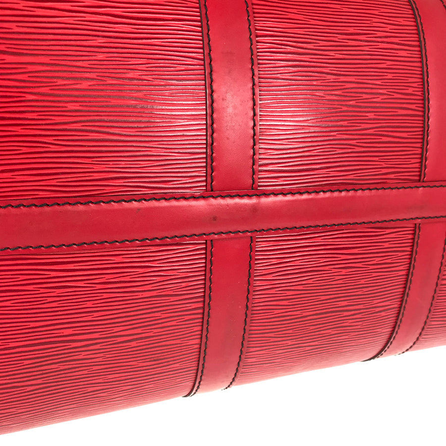 LOUIS VUITTON epi keepall 45 M42977 Boston bag