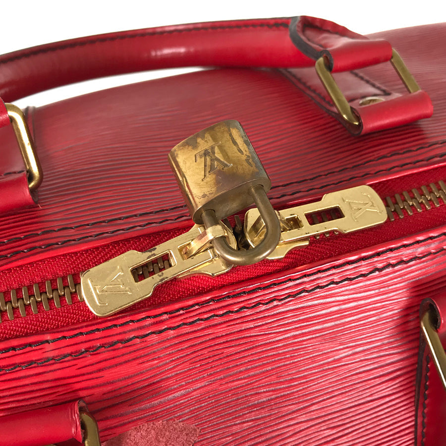 LOUIS VUITTON epi keepall 45 M42977 Boston bag