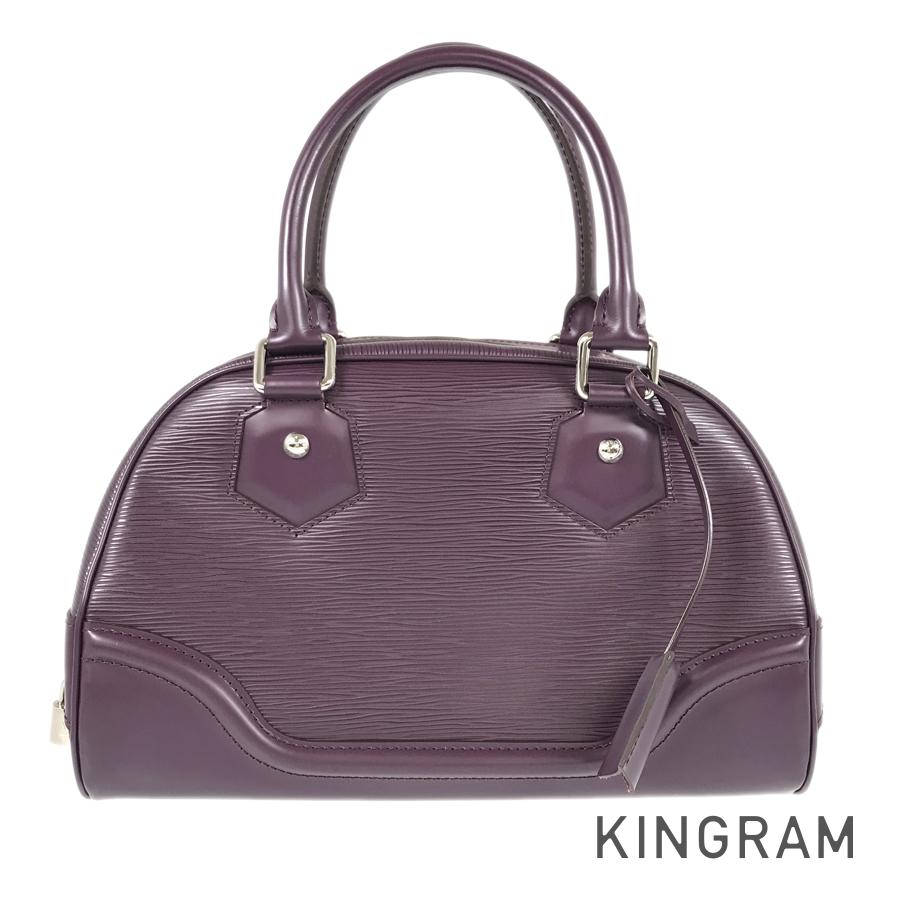 LOUIS VUITTON Epi Bowling Montaigne PM M5932K Hand bag