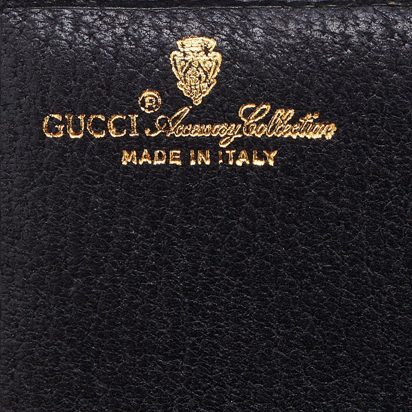 Gucci Black GG Supreme Canvas and Leather Flap Continental Wallet