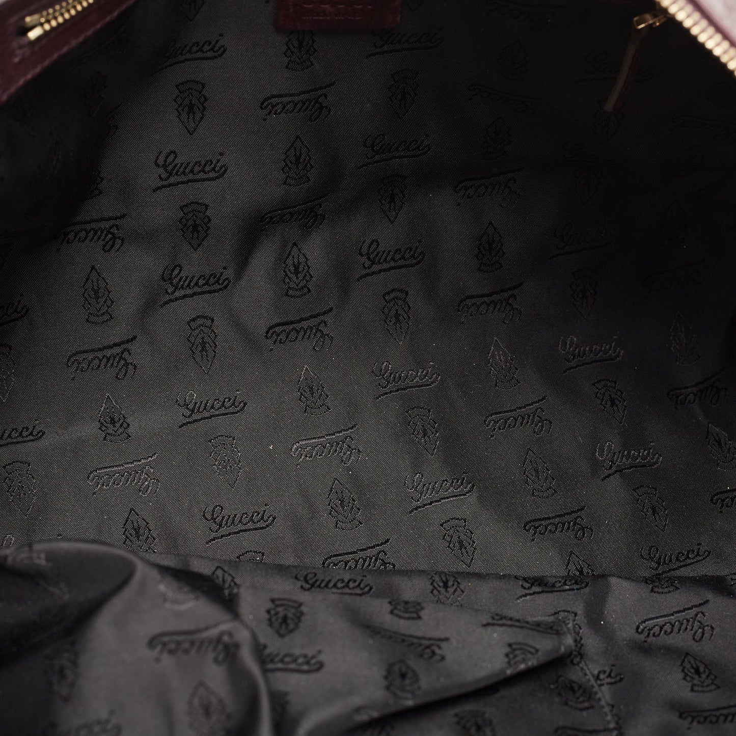 Gucci Purple Leather Hysteria Tote