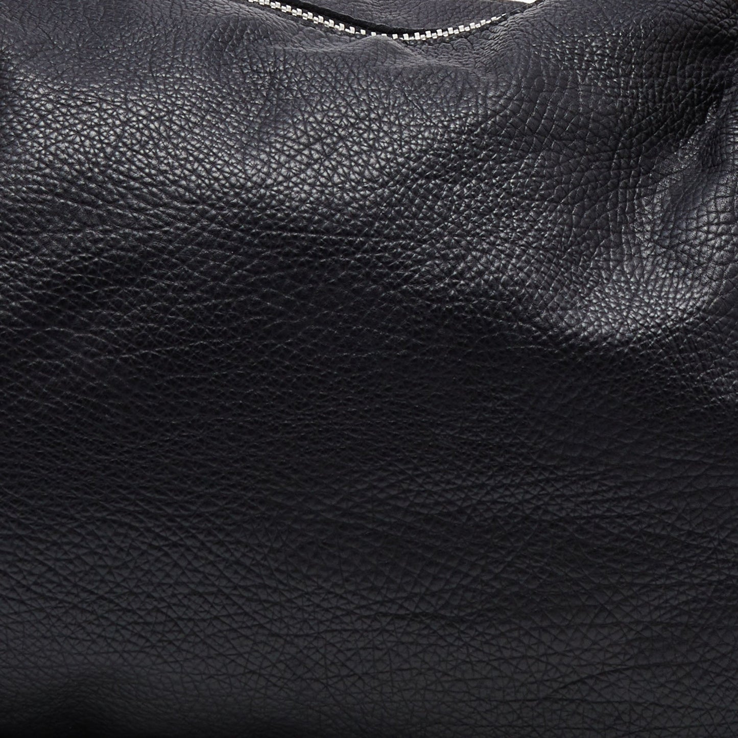 Gucci Black Leather Braided Handle Satchel