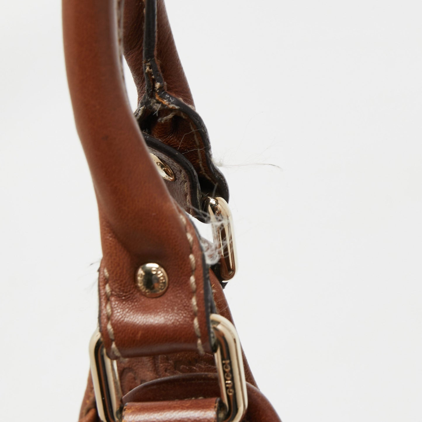 Gucci Brown Guccissima Leather Bardot Joy Hobo