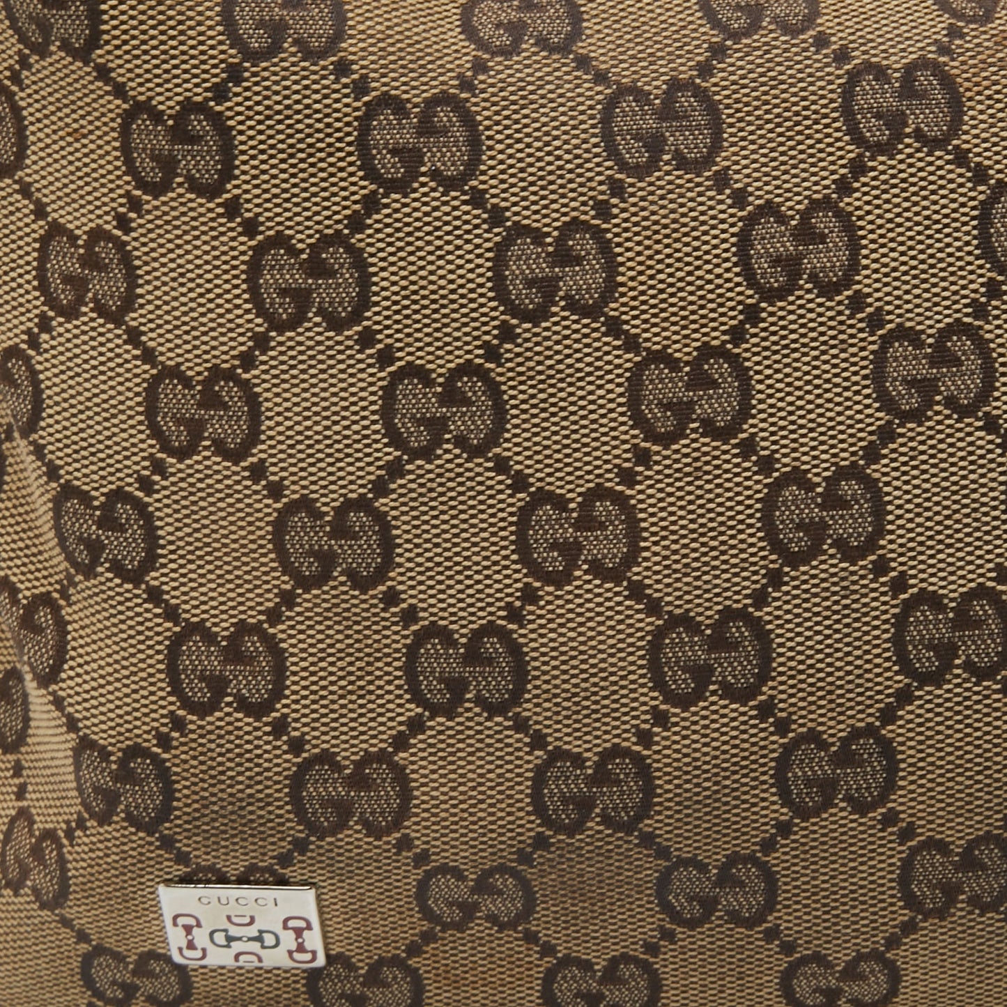 Gucci Beige/Ebony GG Canvas Web Pop Hobo