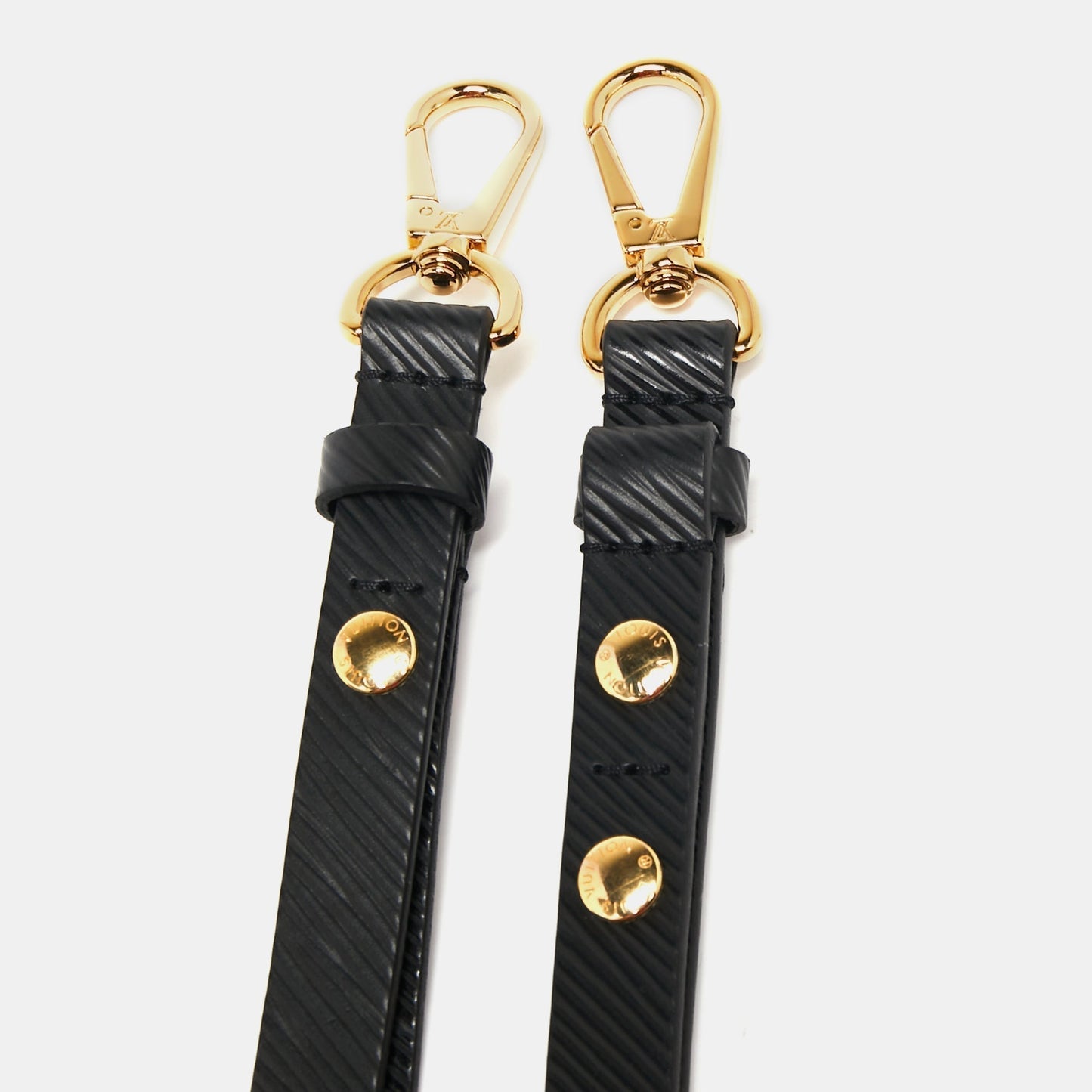 Louis Vuitton Black Epi Leather Adjustable Shoulder Bag Strap