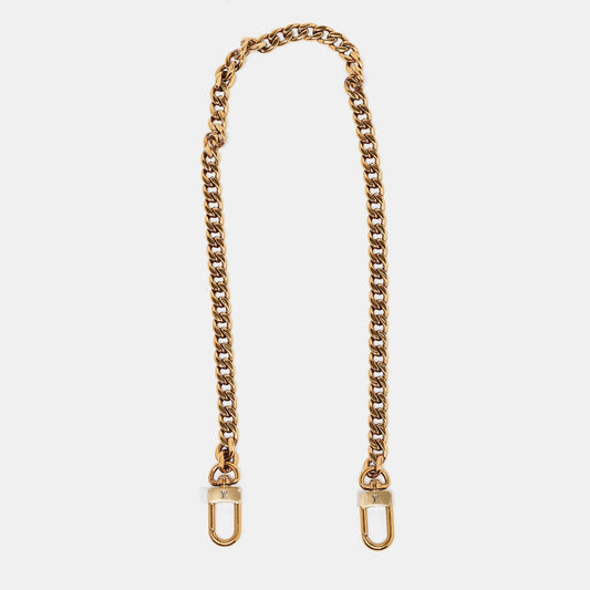Louis Vuitton Gold Chain Link Shoulder Bag Strap