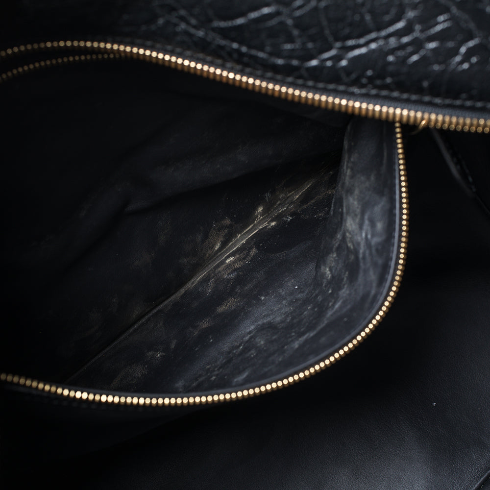 Louis Vuitton Black Cuir Indra Duffel Bag