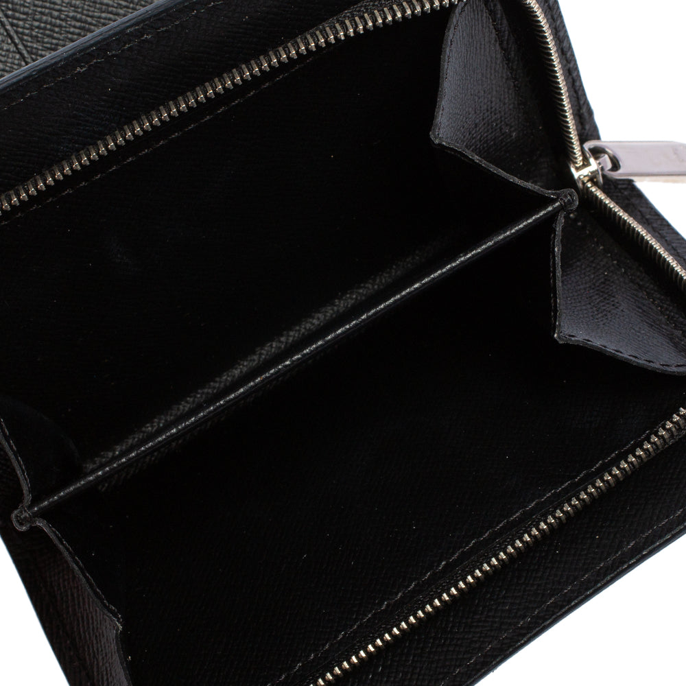 Louis Vuitton Black Electric Epi Leather Joey Wallet