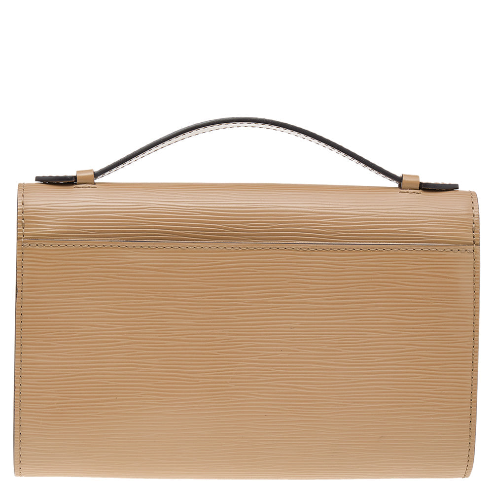 Louis Vuitton Dune Epi Leather Clery Pochette Bag