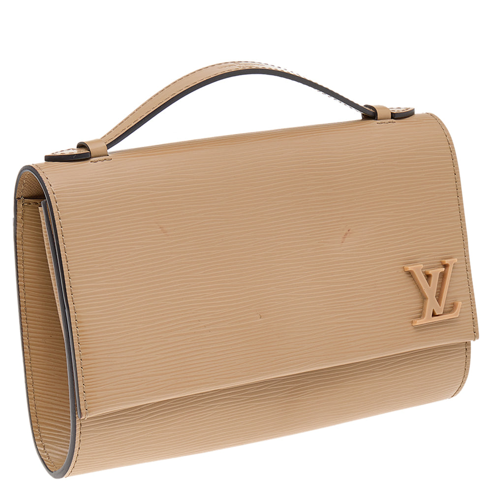 Louis Vuitton Dune Epi Leather Clery Pochette Bag