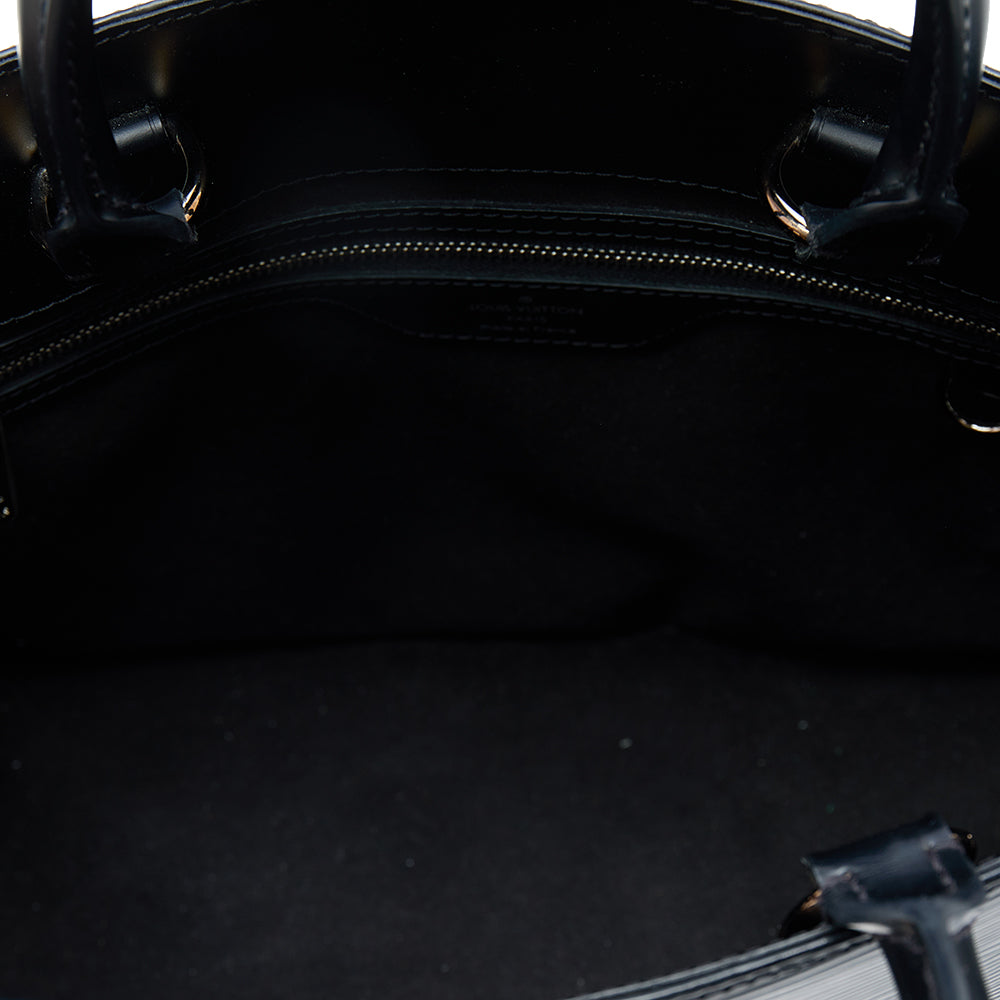 Louis Vuitton Black Electric Epi Leather Mirabeau GM Bag