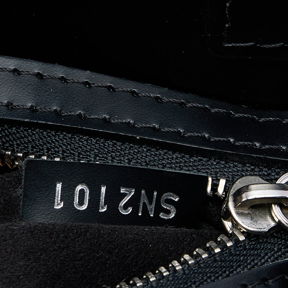 Louis Vuitton Black Electric Epi Leather Mirabeau GM Bag