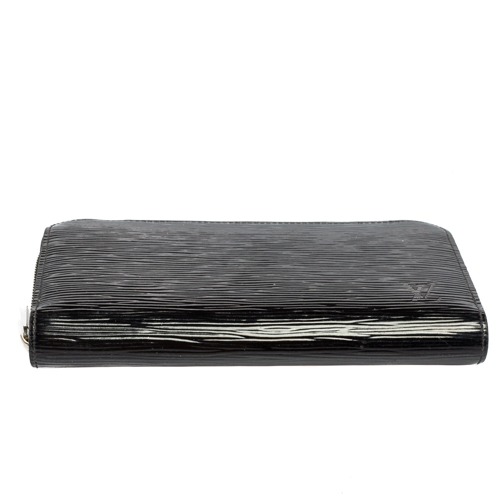 Louis Vuitton Black Epi Leather Zippy Continental Wallet