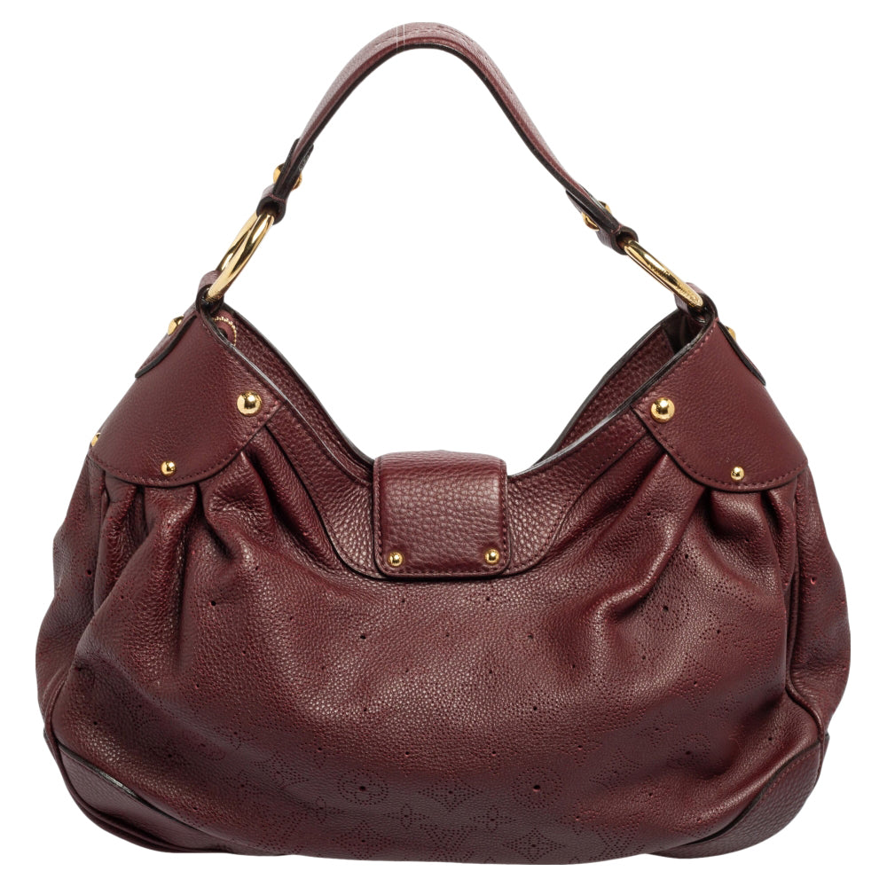 Louis Vuitton Bordeaux Monogram Mahina Leather Solar PM Bag