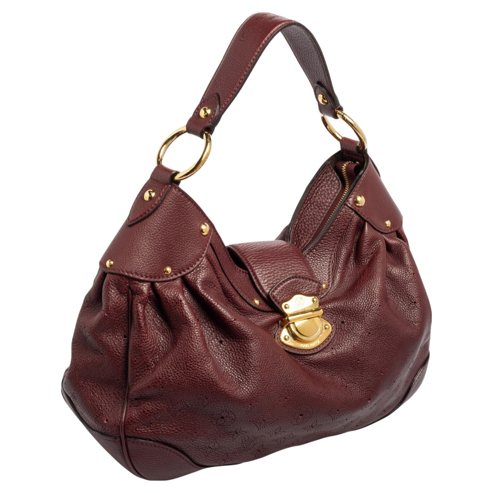 Louis Vuitton Bordeaux Monogram Mahina Leather Solar PM Bag