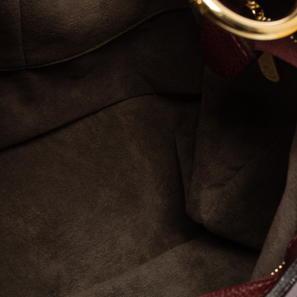 Louis Vuitton Bordeaux Monogram Mahina Leather Solar PM Bag