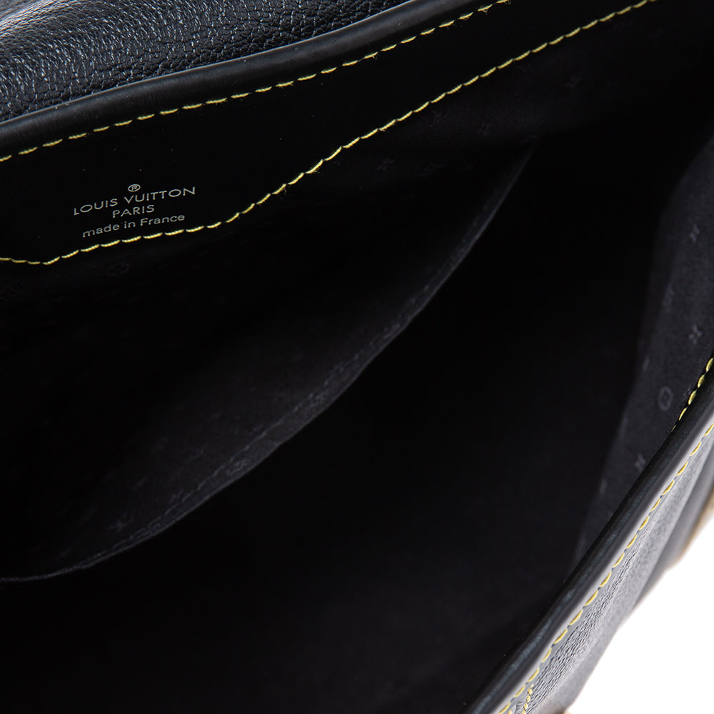 Louis Vuitton Black Suhali Leather L'Absolu de Voyage Bag