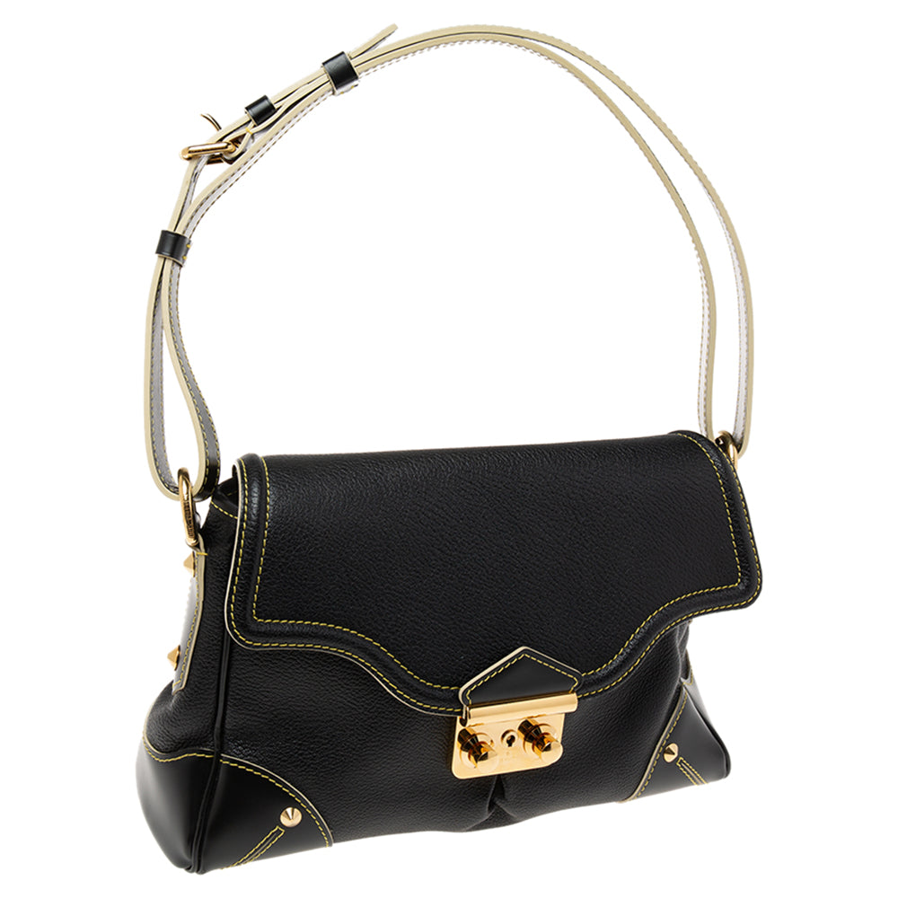 Louis Vuitton Black Suhali Leather L'Absolu de Voyage Bag