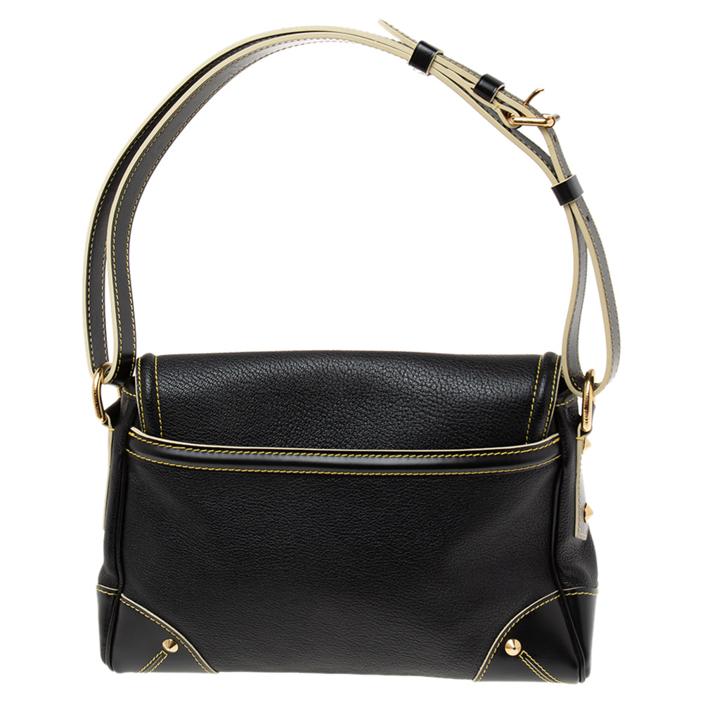 Louis Vuitton Black Suhali Leather L'Absolu de Voyage Bag
