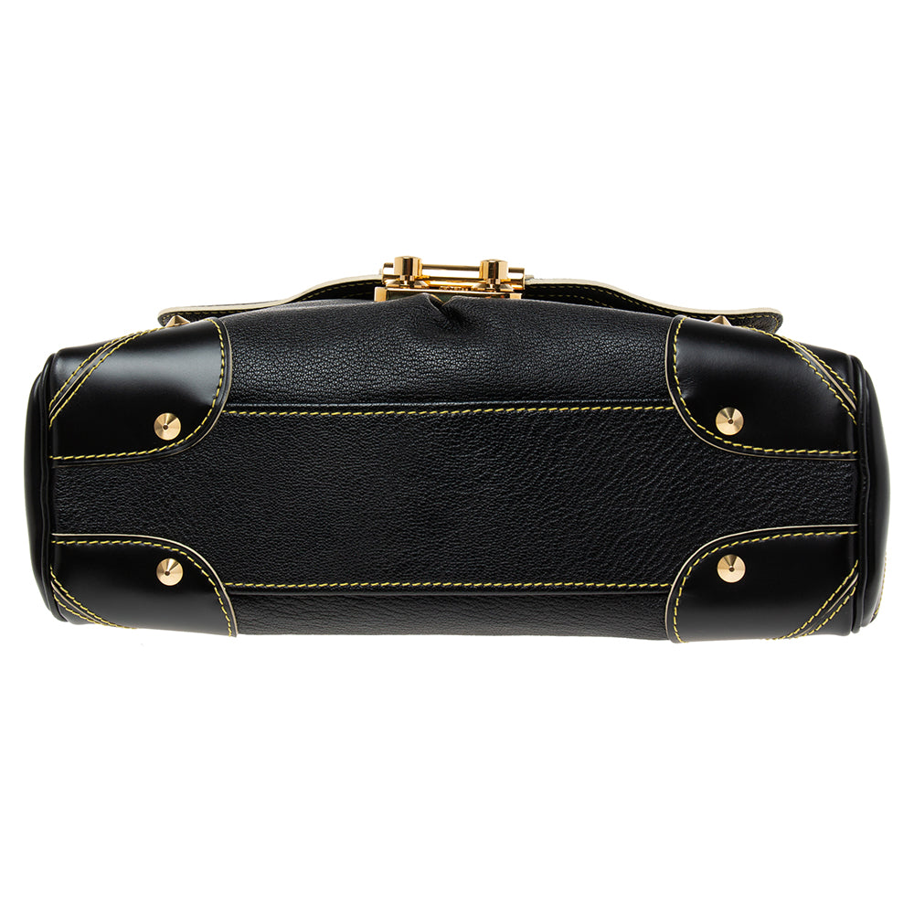 Louis Vuitton Black Suhali Leather L'Absolu de Voyage Bag
