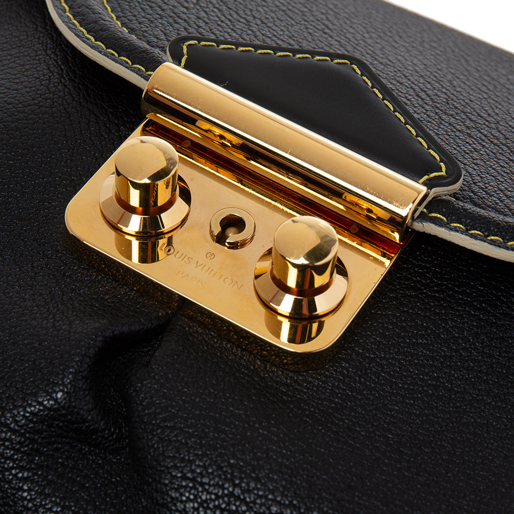 Louis Vuitton Black Suhali Leather L'Absolu de Voyage Bag