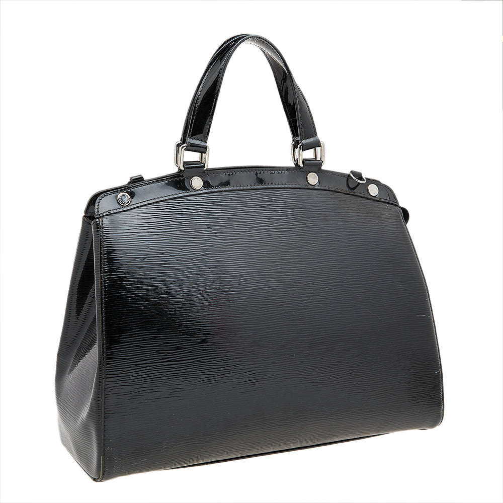 Louis Vuitton Black Electric Epi Leather Brea GM Bag