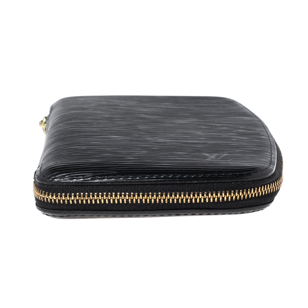 Louis Vuitton Black Epi Leather Geode Organizer Zippy Wallet