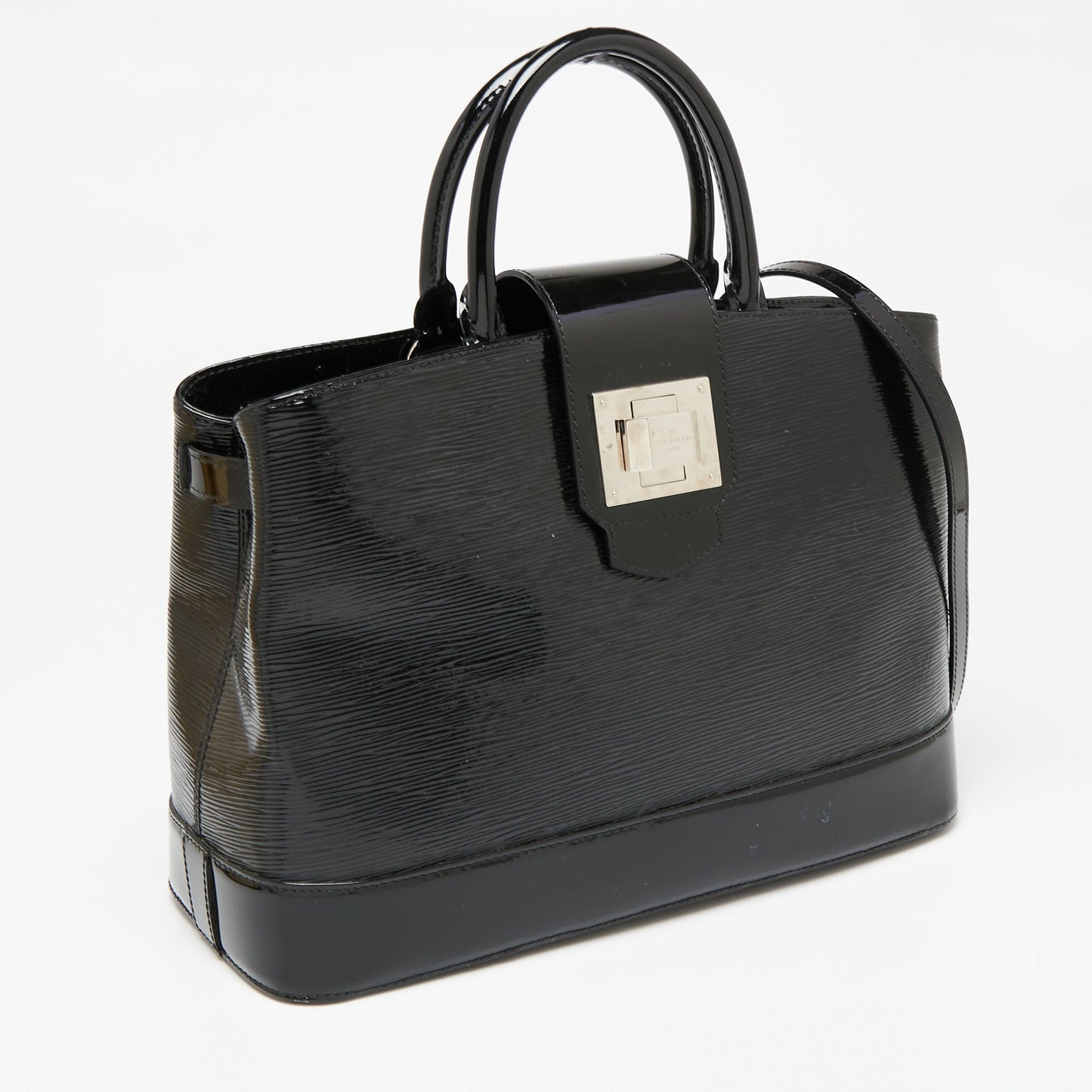 Louis Vuitton Black Electric Epi Leather Mirabeau GM Bag