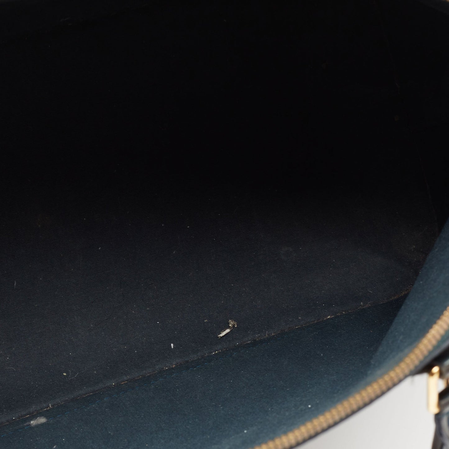Louis Vuitton Blue Nuit Monogram Vernis Alma GM Bag