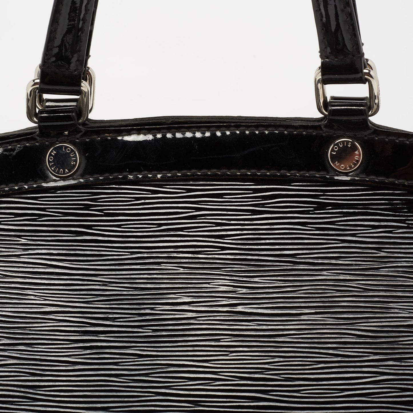 Louis Vuitton Black Electric Epi Leather Brea MM Bag