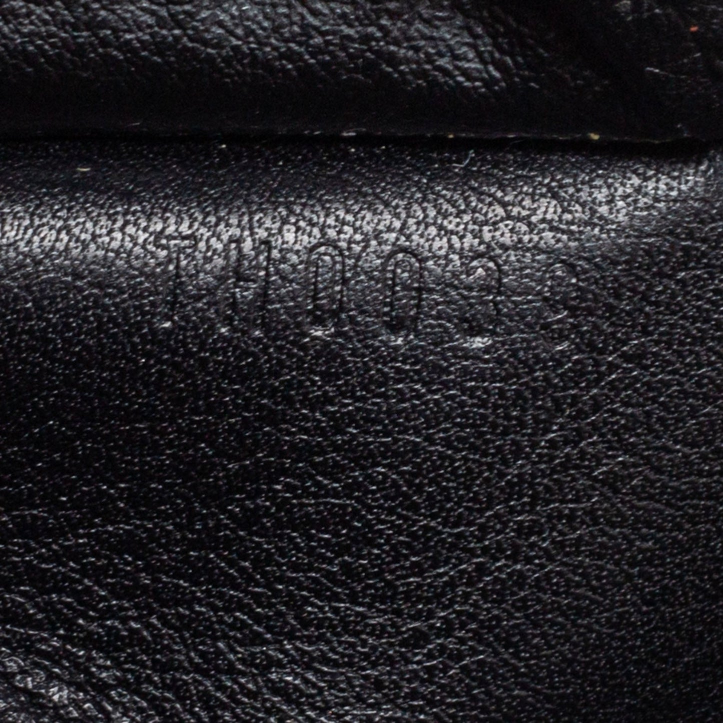 Louis Vuitton Black Monogram Mahina Leather Amelia Wallet
