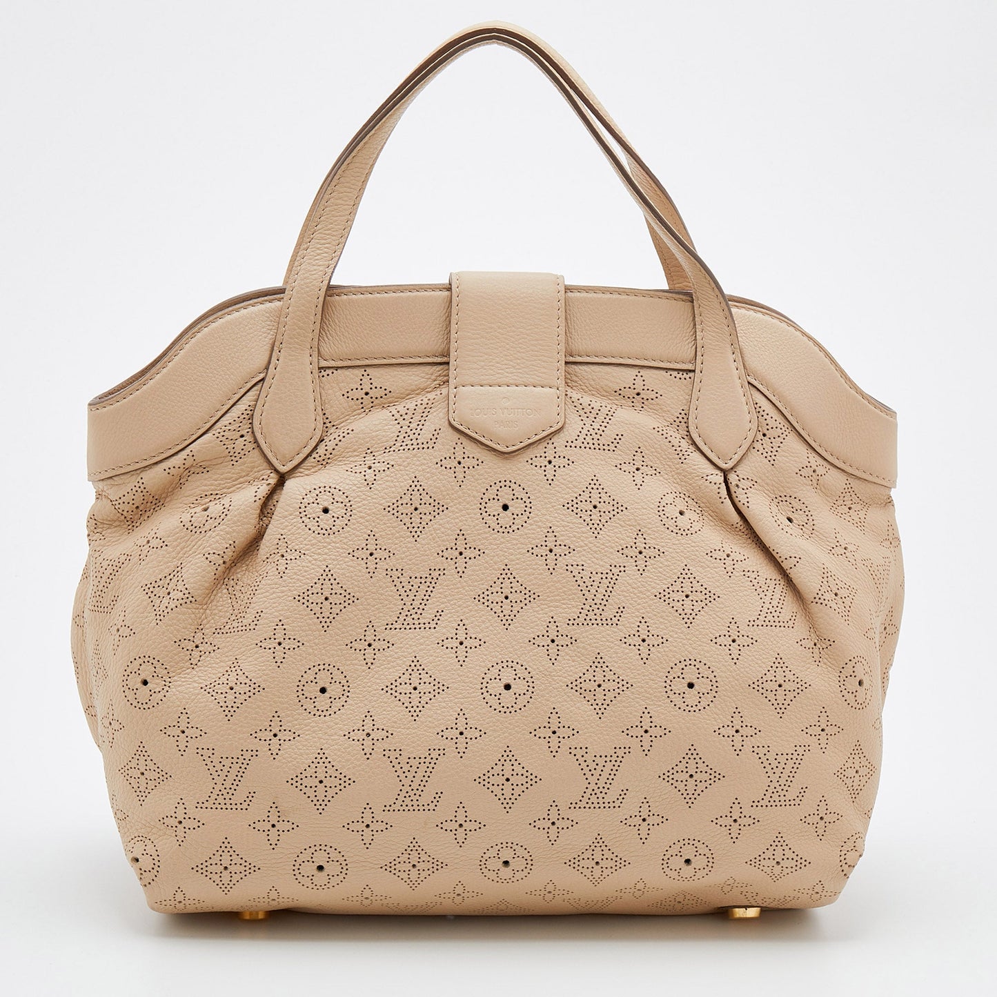 Louis Vuitton Coquill Monogram Mahina Leather Cirrus PM Bag