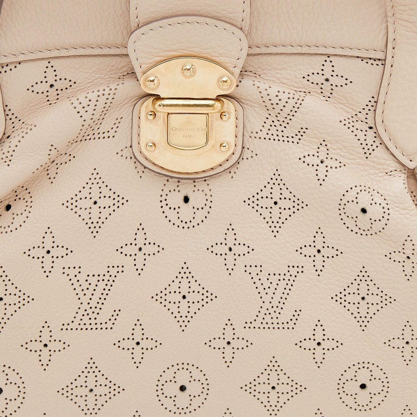 Louis Vuitton Coquill Monogram Mahina Leather Cirrus PM Bag