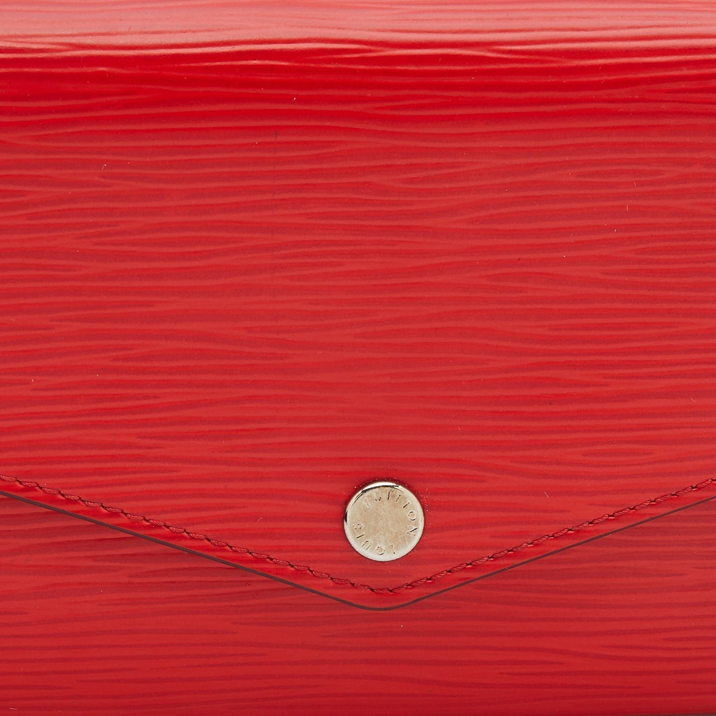 Louis Vuitton Coquelicot Epi Leather Sarah Wallet