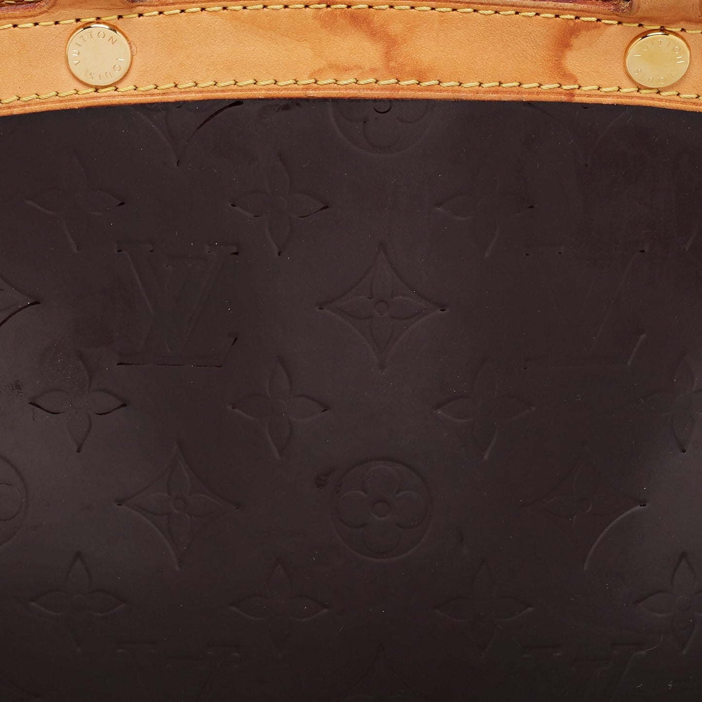 Louis Vuitton Amarante Monogram Vernis Brea MM Bag