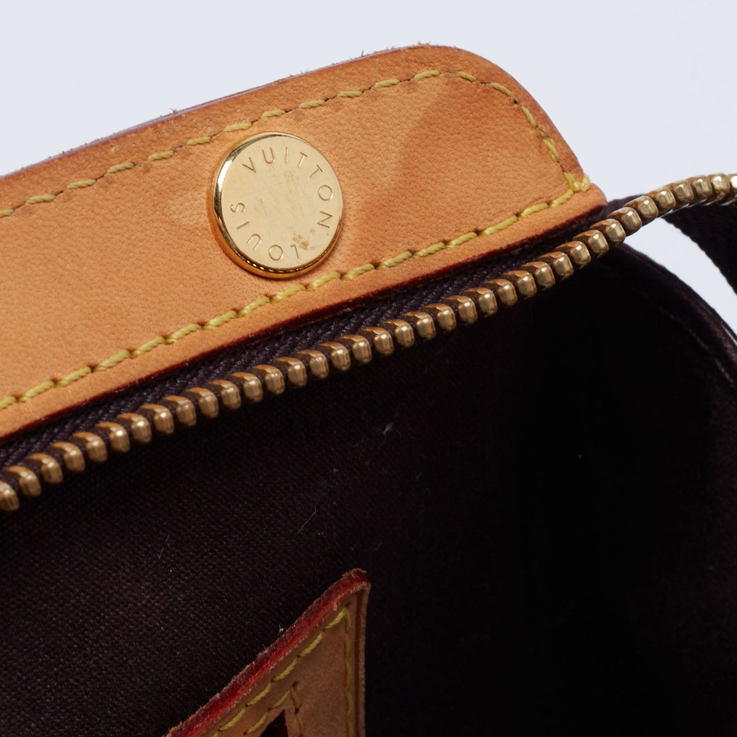 Louis Vuitton Amarante Monogram Vernis Brea MM Bag