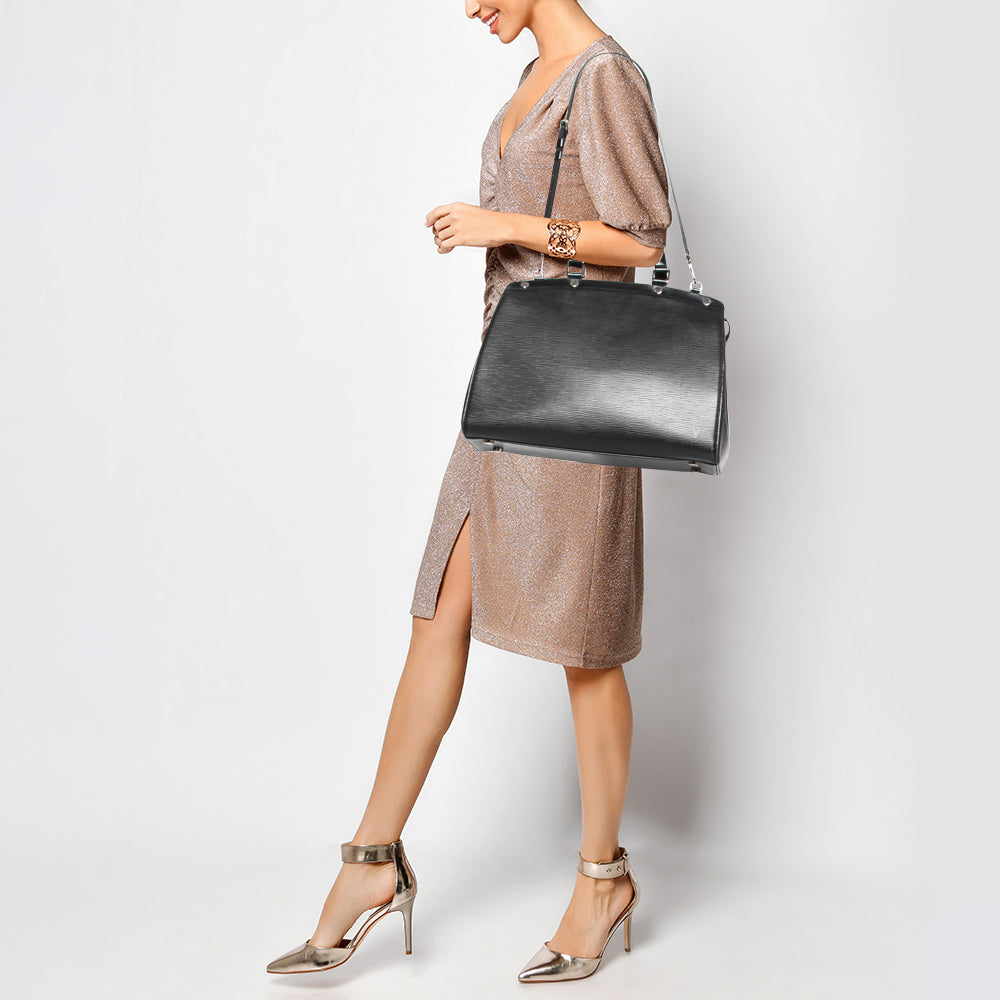 Louis Vuitton Black Epi Leather Brea GM Bag