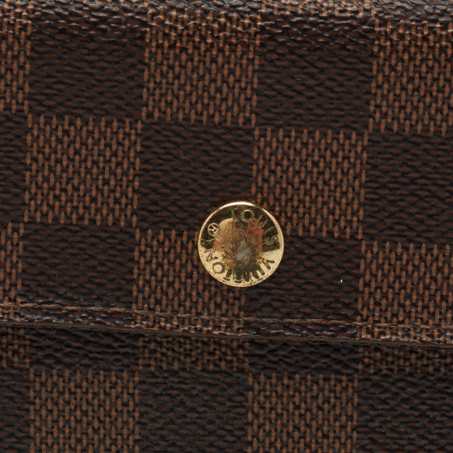 Louis Vuitton Damier Ebene Canvas Alexandra Wallet